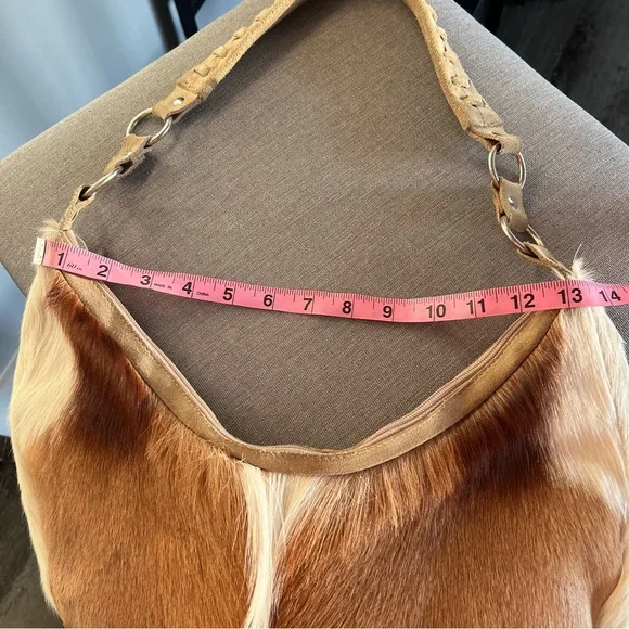 Vintage Christie Springbok (real hide) Shoulder Bag - Picture 10 of 10